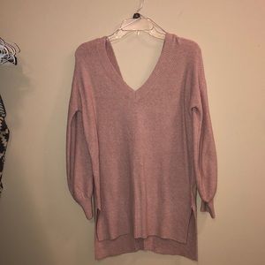 Long sleeve sweater blouse